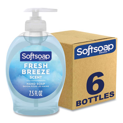 Softsoap Liquid Hand Soap Pumps, Fresh Breeze, 7.5 oz Pump Bottle 6/Carton OrdermeInc OrdermeInc