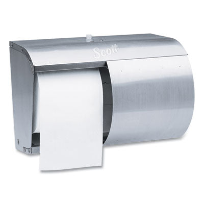 Scott® Pro Coreless SRB Tissue Dispenser, 10.13 x 6.4 x 7, Stainless Steel - OrdermeInc