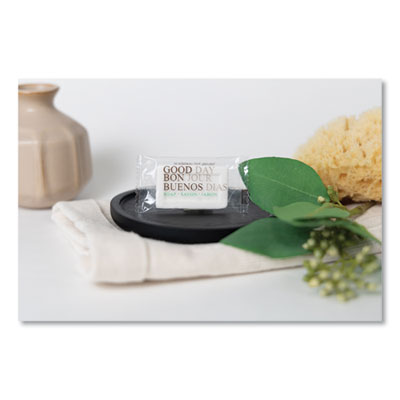 Good Day™ Amenity Bar Soap, Pleasant Scent, # 1/2, Individually Wrapped Bar, 1,000/Carton OrdermeInc OrdermeInc