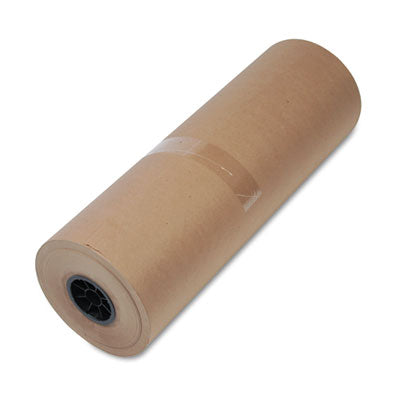 High-Volume Mediumweight Wrapping Paper Roll, 40 lb Wrapping Weight Stock, 24" x 900 ft, Brown OrdermeInc OrdermeInc