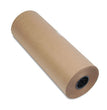 High-Volume Mediumweight Wrapping Paper Roll, 40 lb Wrapping Weight Stock, 24" x 900 ft, Brown OrdermeInc OrdermeInc