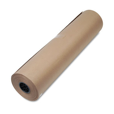 High-Volume Heavyweight Wrapping Paper Roll, 50 lb Wrapping Weight Stock, 36" x 720 ft, Brown OrdermeInc OrdermeInc