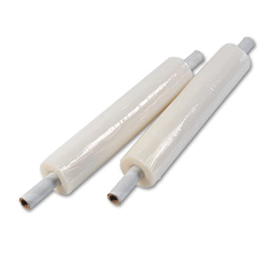 Stretch Film with Preattached Handles, 20" x 1,000 ft, 20 mic (80-Gauge), Clear, 4/Carton OrdermeInc OrdermeInc