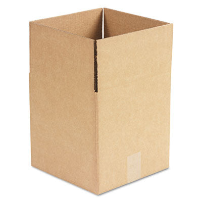 Universal® Cubed Fixed-Depth Corrugated Shipping Boxes, Regular Slotted Container (RSC), Large, 10" x 10" x 10", Brown Kraft, 25/Bundle OrdermeInc OrdermeInc