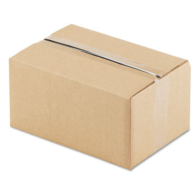 Fixed-Depth Corrugated Shipping Boxes, Regular Slotted Container (RSC), 8" x 12" x 6", Brown Kraft, 25/Bundle OrdermeInc OrdermeInc