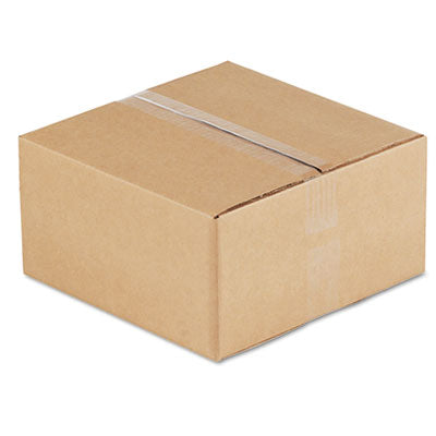 UNIVERSAL OFFICE PRODUCTS Fixed-Depth Corrugated Shipping Boxes, Regular Slotted Container (RSC), 12" x 12" x 6", Brown Kraft, 25/Bundle