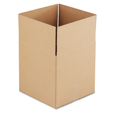 Cubed Fixed-Depth Corrugated Shipping Boxes, Regular Slotted Container (RSC), 14" x 14" x 14", Brown Kraft, 25/Bundle OrdermeInc OrdermeInc