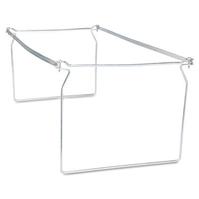 Universal® Screw-Together Hanging Folder Frame, Letter Size, 23" to 26.77" Long, Silver - OrdermeInc