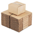 Fixed-Depth Corrugated Shipping Boxes, Regular Slotted Container (RSC), 6" x 6" x 4", Brown Kraft, 25/Bundle OrdermeInc OrdermeInc