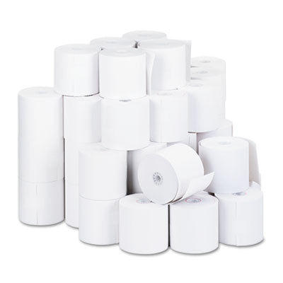 Impact and Inkjet Print Bond Paper Rolls, 0.5" Core, 2.75" x 190 ft, White, 50/Carton OrdermeInc OrdermeInc