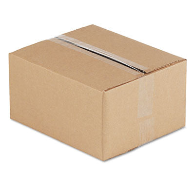 Fixed-Depth Corrugated Shipping Boxes, Regular Slotted Container (RSC), 10" x 12" x 6", Brown Kraft, 25/Bundle OrdermeInc OrdermeInc