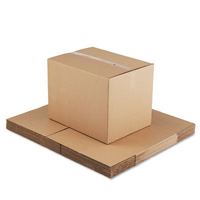 Fixed-Depth Corrugated Shipping Boxes, Regular Slotted Container (RSC), 18" x 24" x 18", Brown Kraft, 10/Bundle OrdermeInc OrdermeInc