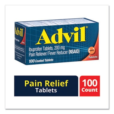 Ibuprofen Pain Reliever Tablets, 100 Count OrdermeInc OrdermeInc
