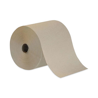 BASELINE™ Hardwound Towel, 1-Ply, Brown, 800 ft, 6 Rolls/Carton - OrdermeInc