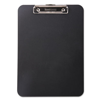 Unbreakable Recycled Clipboard, 0.5" Clip Capacity, Holds 8.5 x 11 Sheets, Black OrdermeInc OrdermeInc