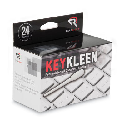 KeyKleen Premoistened Cleaning Swabs, 24/Box - OrderMe