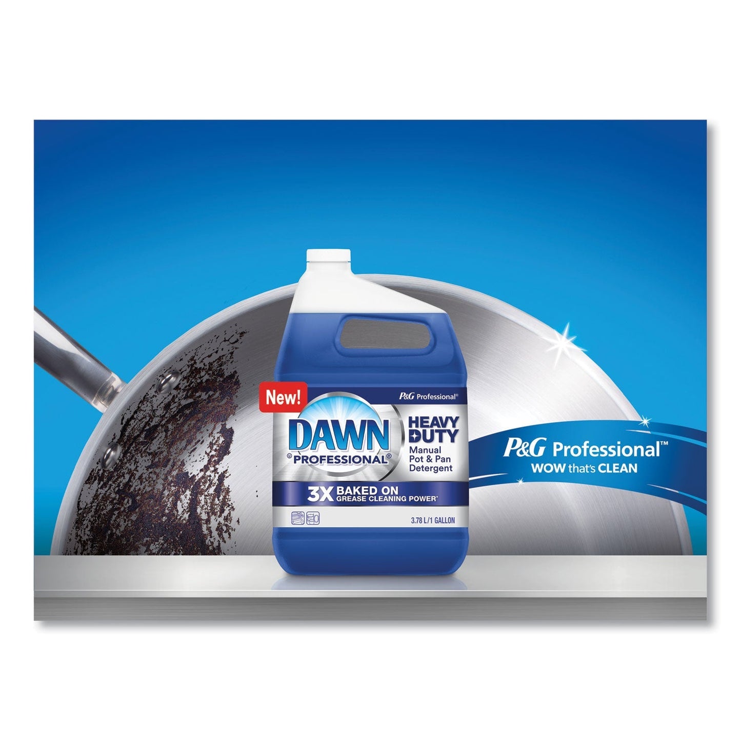 Heavy-Duty Manual Pot/Pan Dish Detergent, Original Scent, 1 gal Bottle, 2/Carton - OrderMe