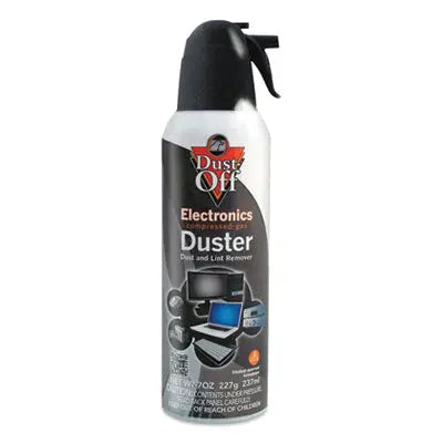 FALCON SAFETY Disposable Compressed Gas Duster, 7 oz Can