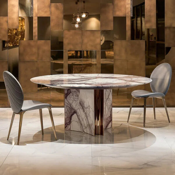 Kerwan Round Marble Table