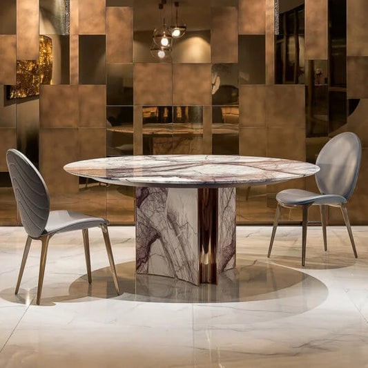Kerwan Round Marble Table