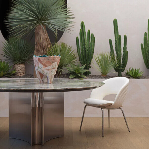 Kerwan Round Marble Table