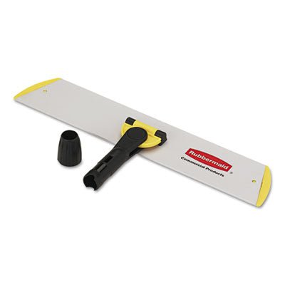 HYGEN Quick Connect S-S Frame, Wet/Dry Mop 17.19w x 3d, Aluminum, Yellow - OrderMe